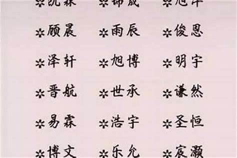 名字 男|1200个好听儒雅大气的男生名字